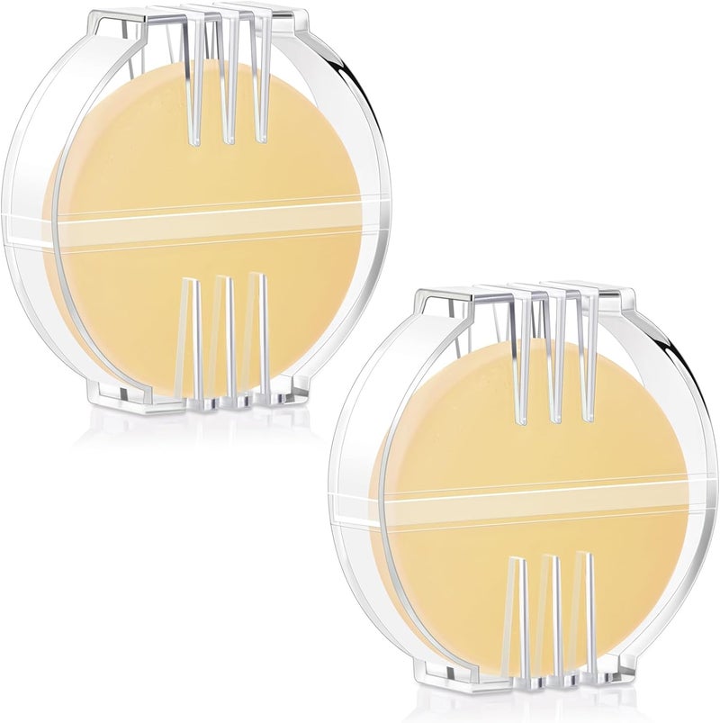 Maitys 2 Pieces Thread Wax Thread Conditioner Beeswax for Sewing Thread Beeswax Thread Conditioner for Quilting Sewing Strengthening Line Embroidery Wax for Thread (Yellow) - Image 1