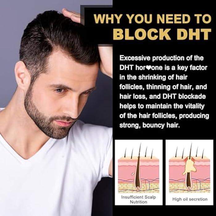 EnvyDeal DHT Blocker Gummies Hair Growth Supplement, Super Potency Saw Palmetto & Biotin 10000 mcg for Women & Men, Plus 12 Proprietary Blend - Prevent Hair Loss, Blocking DHT Receptors, Hormonal Balance - Image 3