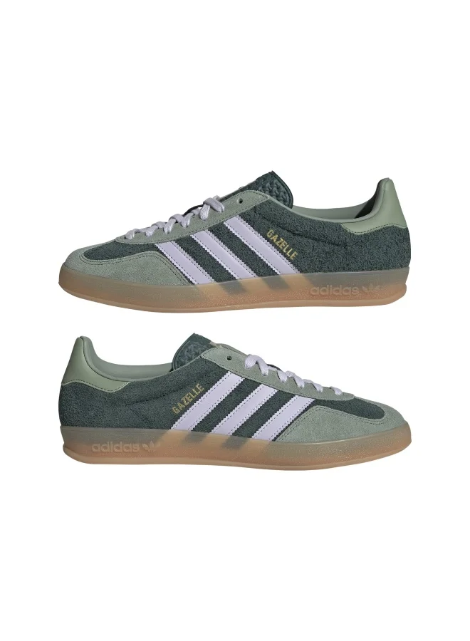 adidas Originals adidas GAZELLE INDOOR Green Originals Kids Shoes