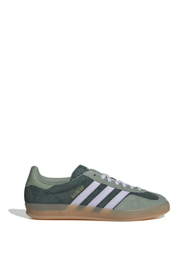 adidas Originals adidas GAZELLE INDOOR Green Originals Kids Shoes