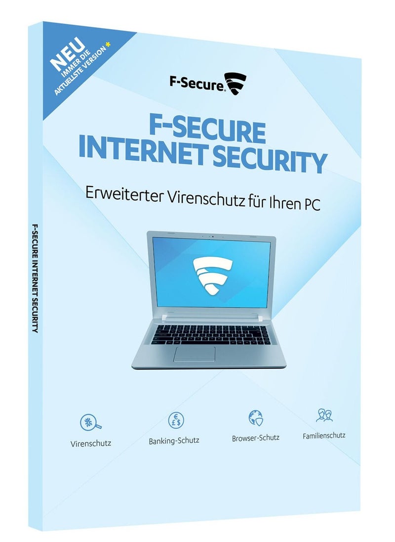 F - SECURE - F-Secure Internet Security (1 Device 3 Year) - Image 1