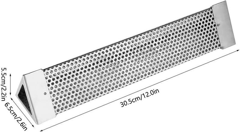 Pilipane 12 Inch Triangular BBQ Smoker Tube Stainless Steel 304 Barbecue Grill Accessory - Image 5