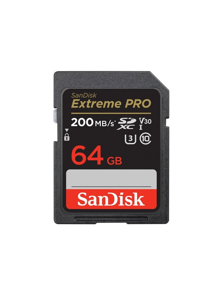 SanDisk 64GB Extreme PRO UHS-I SDXC Memory Card - Image 1