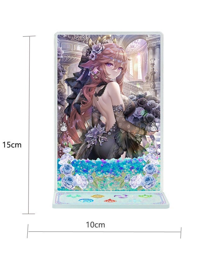 general Original Genshin God Impact Featuring YaeMiko, Son of Yaeigen God - Mobile Game Quick Sand Mahjong Tiles  - Image 4