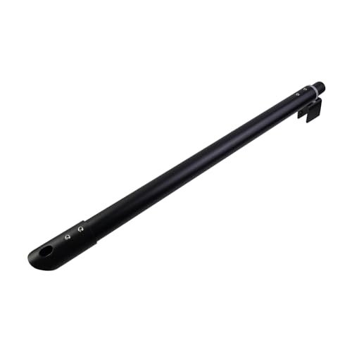Tsnamay 15.74" to 23.62" Shower Door Glass Support Bar,201 Stainless Steel Wall-to-Glass for Fixed Frameless Shower 8-12mm Panel,Black - Image 3