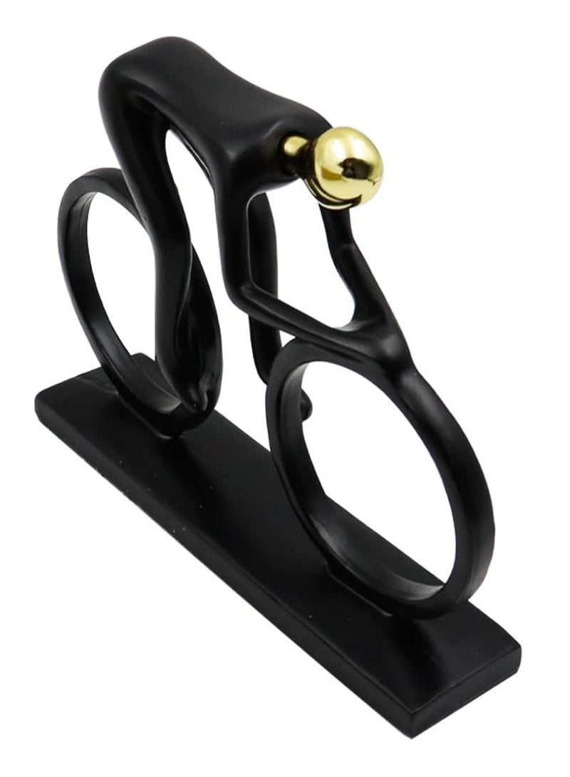 Resin Sculpture Statue Abstract Sculpture Sport Figure Resin Statue for Bicycle  - Image 5