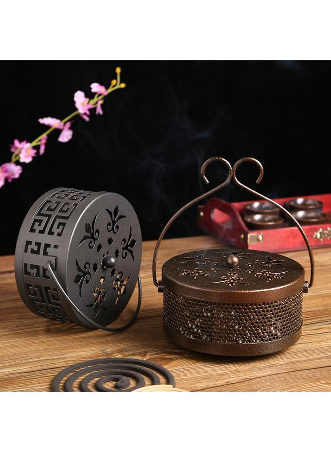 الأزرق جي دبليو علبة لفائف البعوض الإبداعية الكلاسيكية مع غطاء للحماية من الحرائق - Image 5