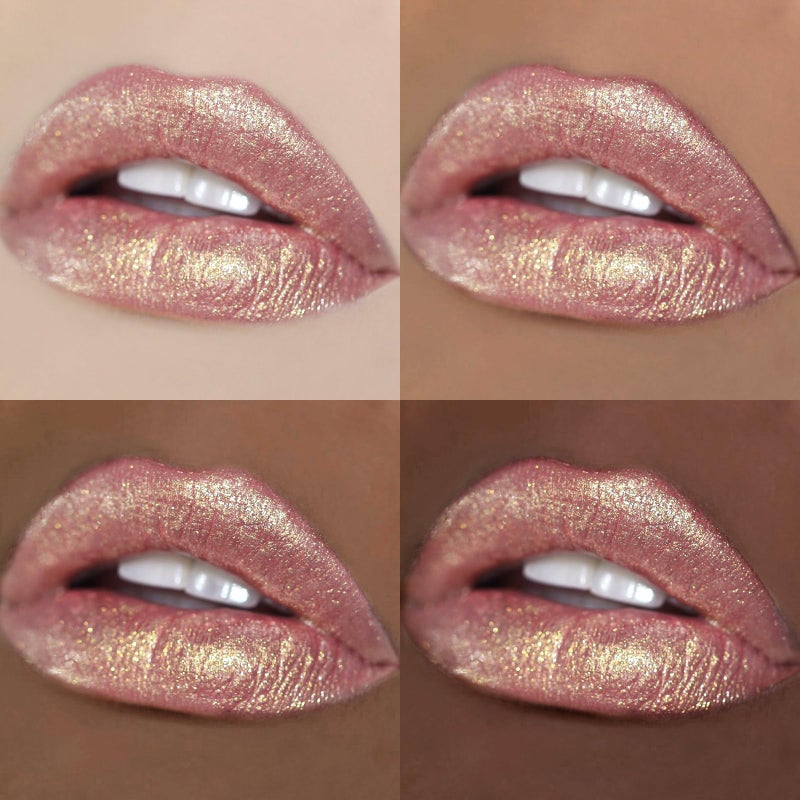 FOCALLURE Glisten Opal Shine Lipstick, High Impact Lip Color, Moisturizing Tinted Lip Balm, Lightweight & Hydrating Formula for Lip Care, SOUR SUGAR - Image 2