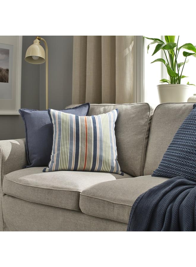 erorex Cushion cover, light blue/multicolour, 50x50 cm - Image 2