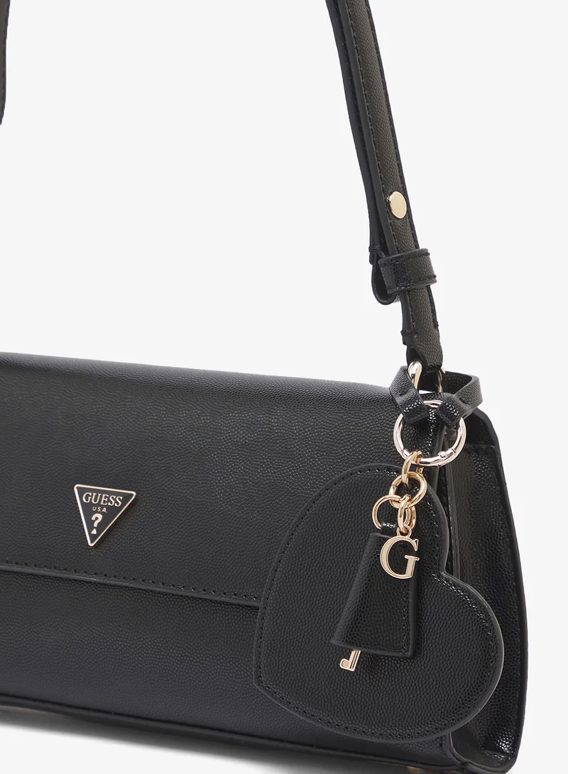 Guess  Isobel Convertible Flap Over Crossbody Bag for Women | Best Price UAE