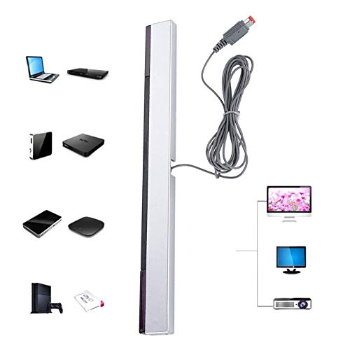 Sorandy Sensor Bar for Wii, Replacement Sensor Bar, Infrared IR Ray Motion Sensor Receiver, Compatible with Wii Wii U Console - Image 4
