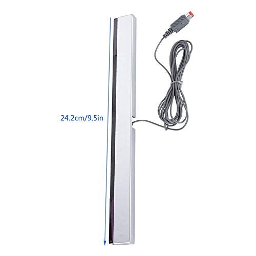 Sorandy Sensor Bar for Wii, Replacement Sensor Bar, Infrared IR Ray Motion Sensor Receiver, Compatible with Wii Wii U Console - Image 5