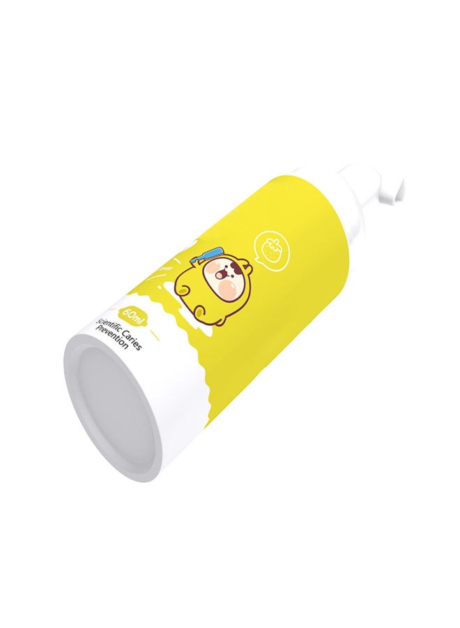 Lanbeibei Kids Toothpaste for Oral Care Pump Bubble Strawberry Flavor 2.1 Ounce - Image 4