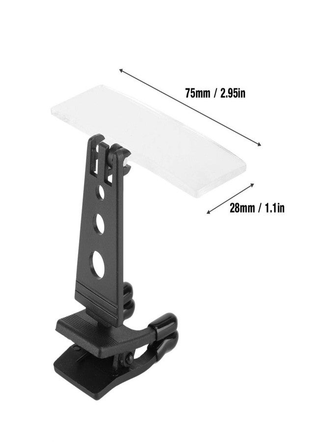 Vipxyc Magnifier, Magnifier 1.5X 2.5X 3.5X Magnifier Plastic housing Clip-on Glasses, Type Magnifier - Image 4