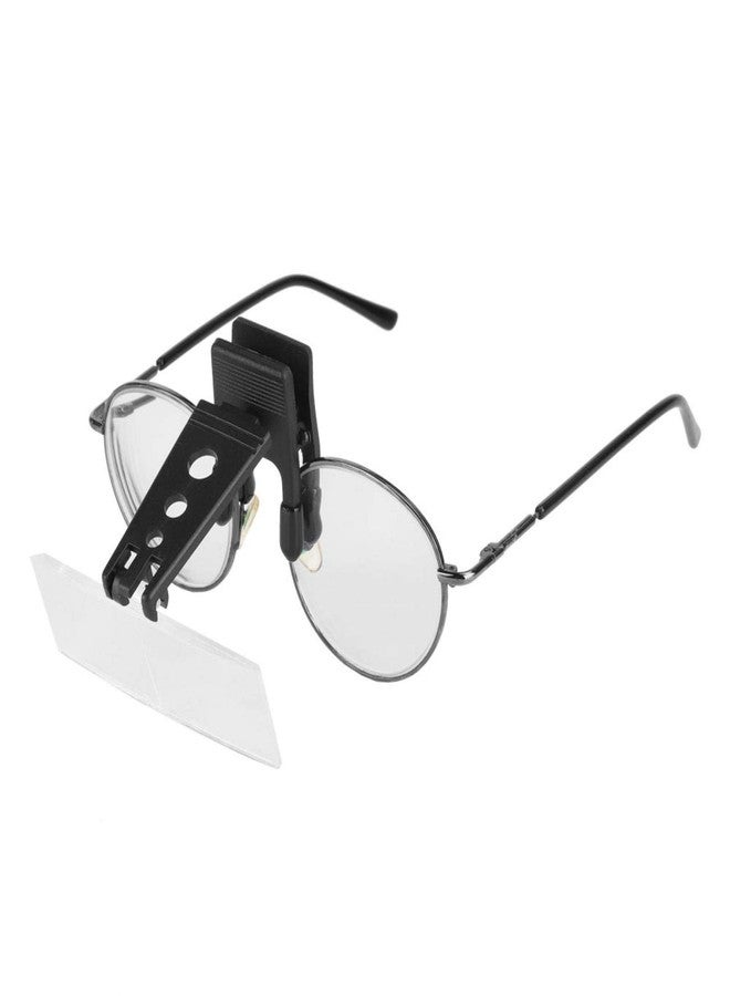 Vipxyc Magnifier, Magnifier 1.5X 2.5X 3.5X Magnifier Plastic housing Clip-on Glasses, Type Magnifier - Image 5