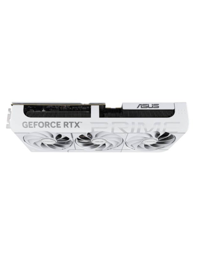 ASUS PRIME GeForce RTX™ 5070 12GB GDDR7 White OC Edition Graphics Card (PCIe® 5.0, 12GB GDDR7, HDMI®/DP 2.1, 2.5-slot, Axial-tech fans, Dual BIOS) white - Image 5