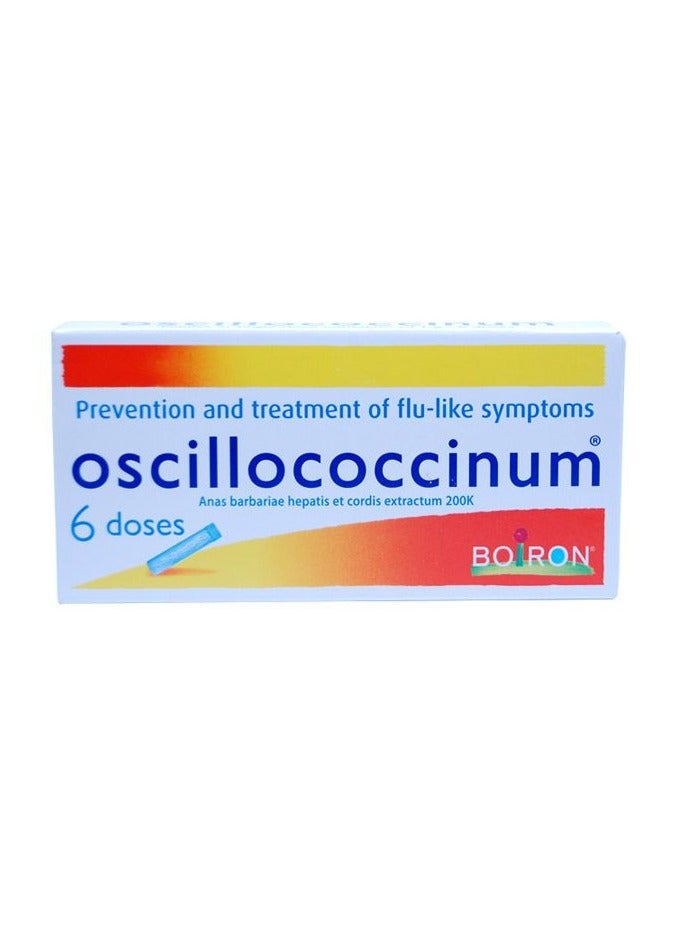 Boiron Oscillococcinum Quick-Dissolving Pellets 6's - Image 1