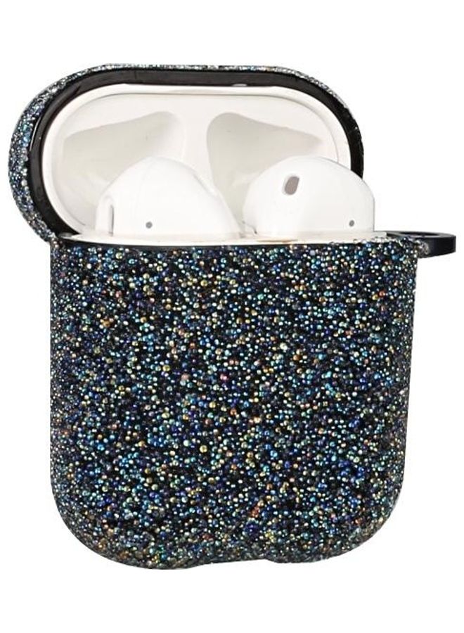 Bubble Beads Earphone Protective Case For AirPods 1/2 Black - Image 4