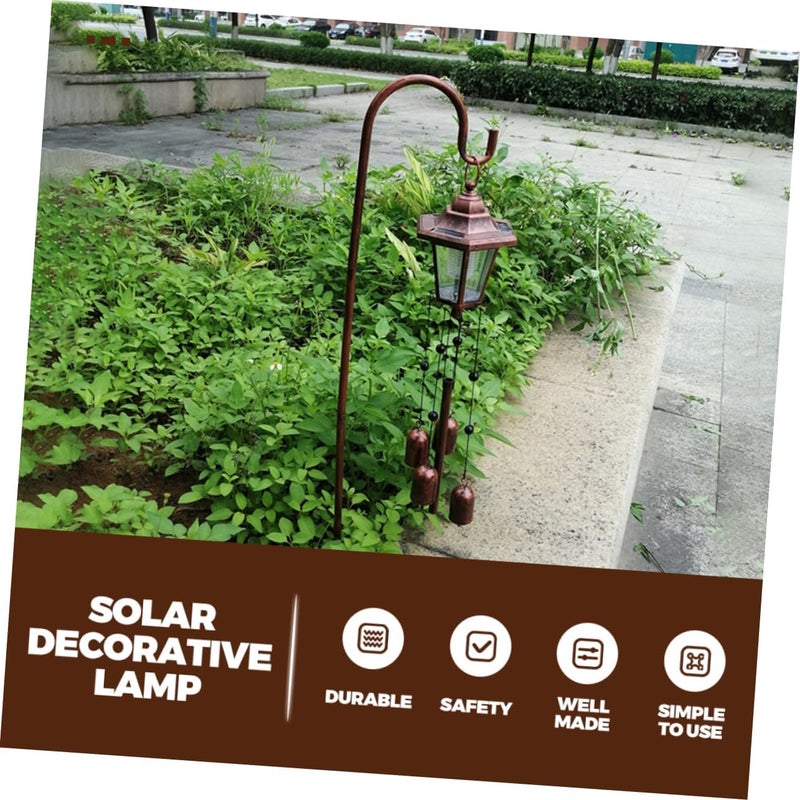 Generic Solar Lawn Stake Light Wind Chime Outdoor Landscape Lighting Iron Material Elegant Garden Decor Easy Install - Image 5