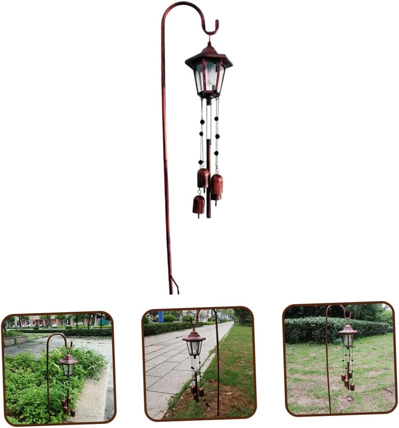 Generic Solar Lawn Stake Light Wind Chime Outdoor Landscape Lighting Iron Material Elegant Garden Decor Easy Install - Image 3