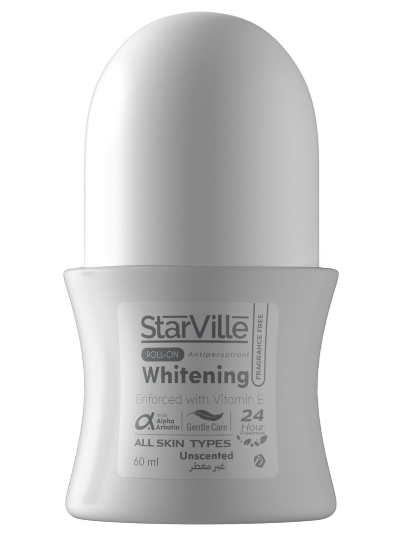 Starville Whitening Roll On Fragrance Free 60 ml - Image 2