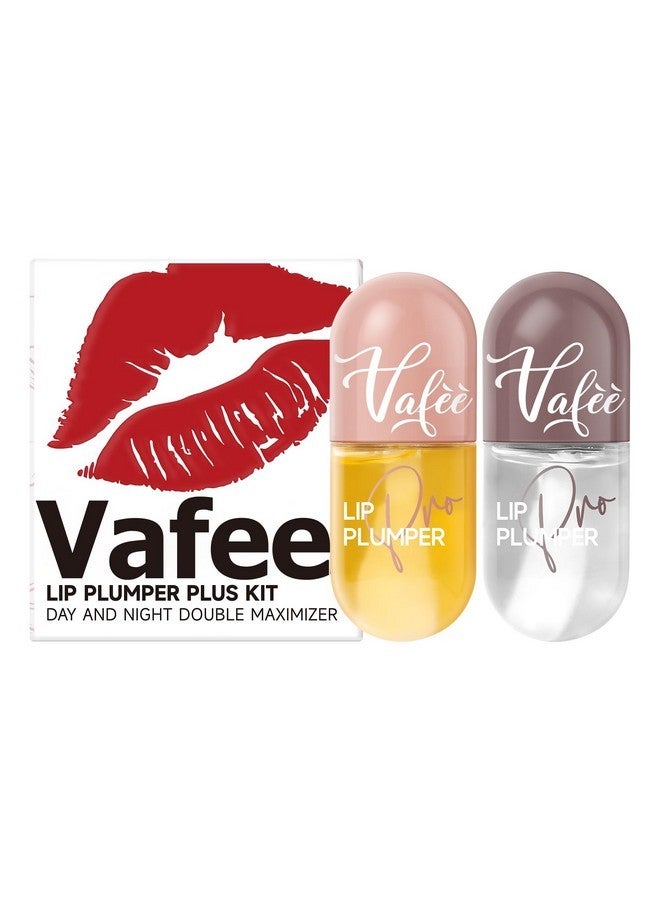 مستحضر تكبير الشفاه من Vafee، مستحضر طبيعي لتكبير الشفاه، سيروم للعناية بها، معزز للشفاه للحصول على شفاه أكثر امتلاءً، قناع للشفاه، مرطب للشفاه، يقلل من الخطوط الدقيقة (A-02#PLUS أصفر) (A-02#PLUS أصفر) - Image 1