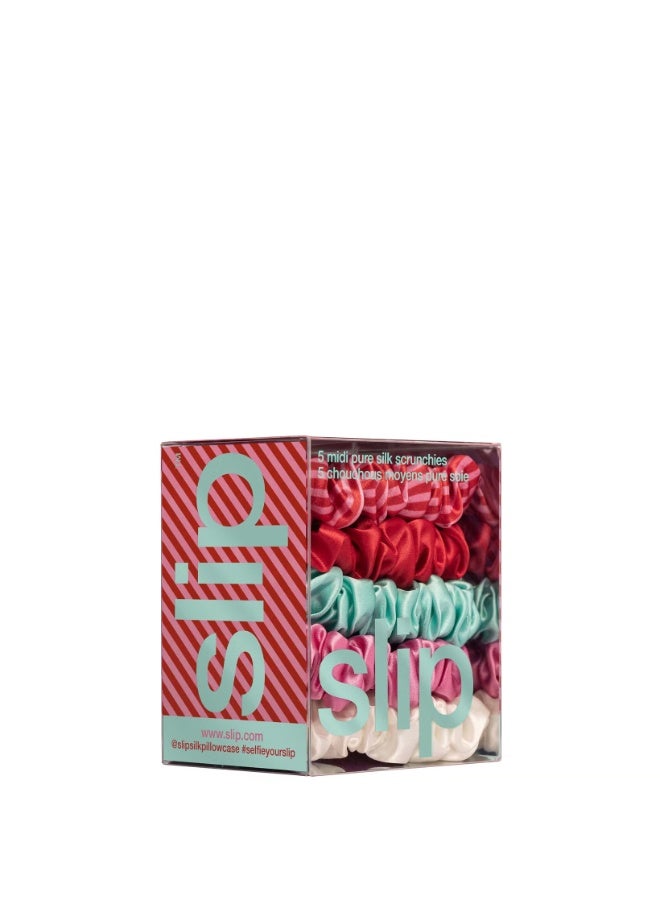 Slip Pure Silk Midi Scrunchies - Gelati - Image 4