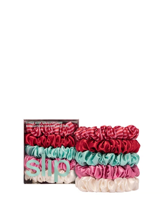 Slip Pure Silk Midi Scrunchies - Gelati - Image 1