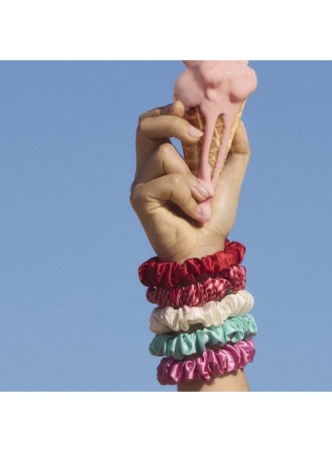 Slip Pure Silk Midi Scrunchies - Gelati - Image 3