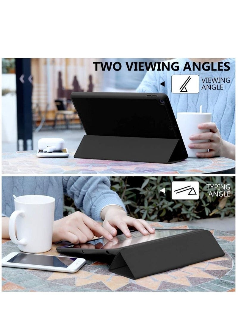 Raxoom iPad 9th/8th/7th Generation Case - Smart Folio TPU Protective Cover with Apple Pencil Holder, Full Body Protection - Image 5