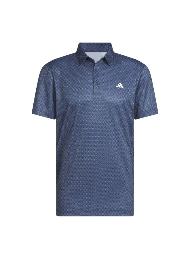 adidas Adidas Core Prt Polo Blue Polo Shirt (Short Sleeve) Polo Shirts For Men