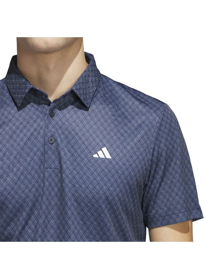 Adidas CONAVY/WHITE Mens Core Allover Print Polo Shirt for Men | Best Price UAE