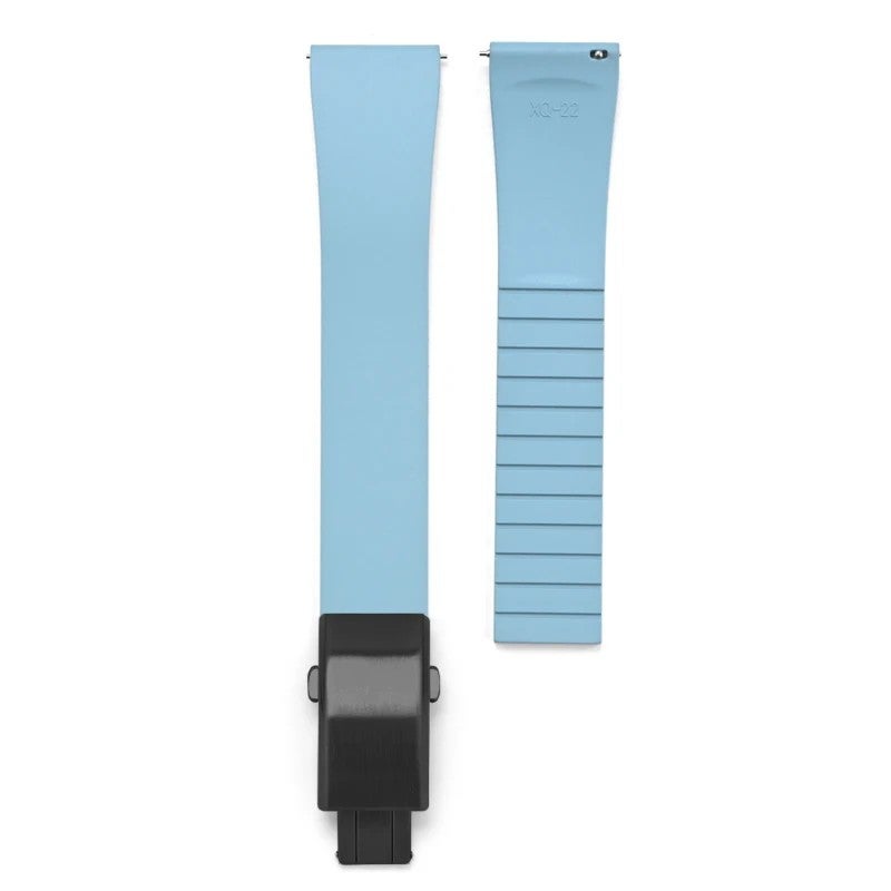 Bluejw Replacement Watch Strap for Cartier – 18mm 19mm 20mm 21mm 22mm FKM Rubber Watch Bands in Multiple Colors - Image 1