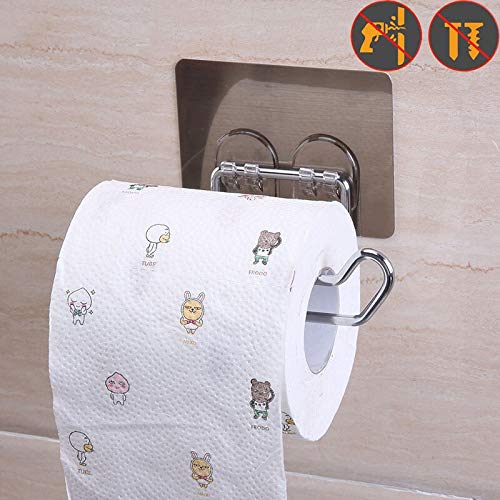 Dizgoy Bathroom Stainless Steel Toilet Paper Holder Tissue Holder Toilet Paper Towel Holder Bathroom Shelves Shelf Accessories - Image 4