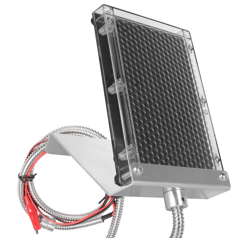 Highwild 6-Volt Solar Panel Charger for 6V Feeder Battery - Deer Feeder Outdoor Waterproof Solar Charger with Mounting Hardware - Image 1