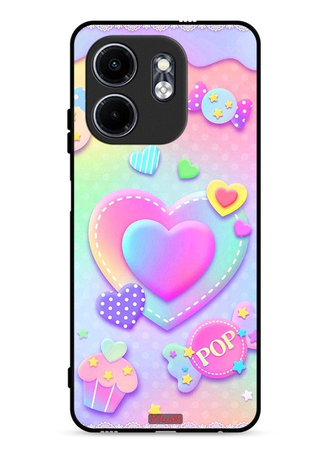 Tolwak Infinix Smart 9 4G Protective Case Cover Pop Hearts Art  - Image 1