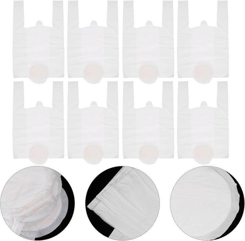 Healifty 35PCS Disposable Commode Liners Pail Bags with Super Absorbent Pads - Image 5