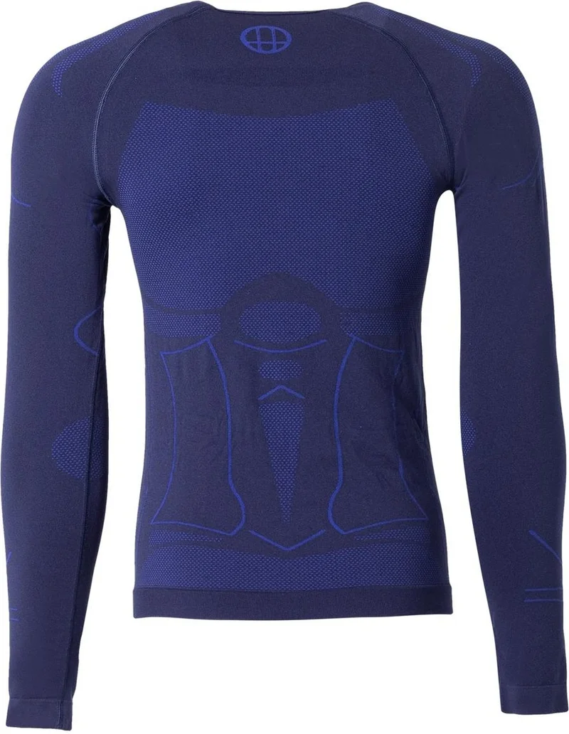 Oil Company Navy Blue Unisex Thermal Underwear Top Seamless III. Level Pro