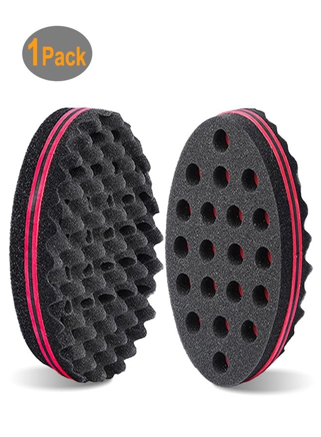 Supaze Magic Twist Sponge for Dreadlocks, Afro Coils, and Curls - Two Sides with Big and Small Holes, Foam Wave Brush for Men, Women, Boys, and Girls with Long or Short Hair by Hair Sponge (1 Piece) - Image 2