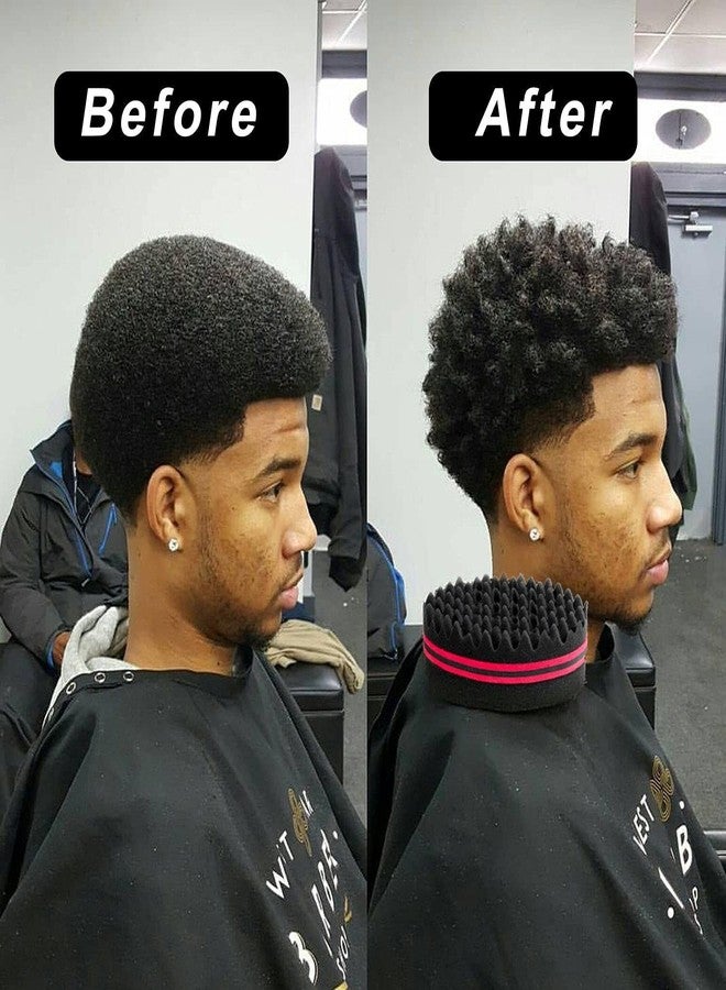 Supaze Magic Twist Sponge for Dreadlocks, Afro Coils, and Curls - Two Sides with Big and Small Holes, Foam Wave Brush for Men, Women, Boys, and Girls with Long or Short Hair by Hair Sponge (1 Piece) - Image 4