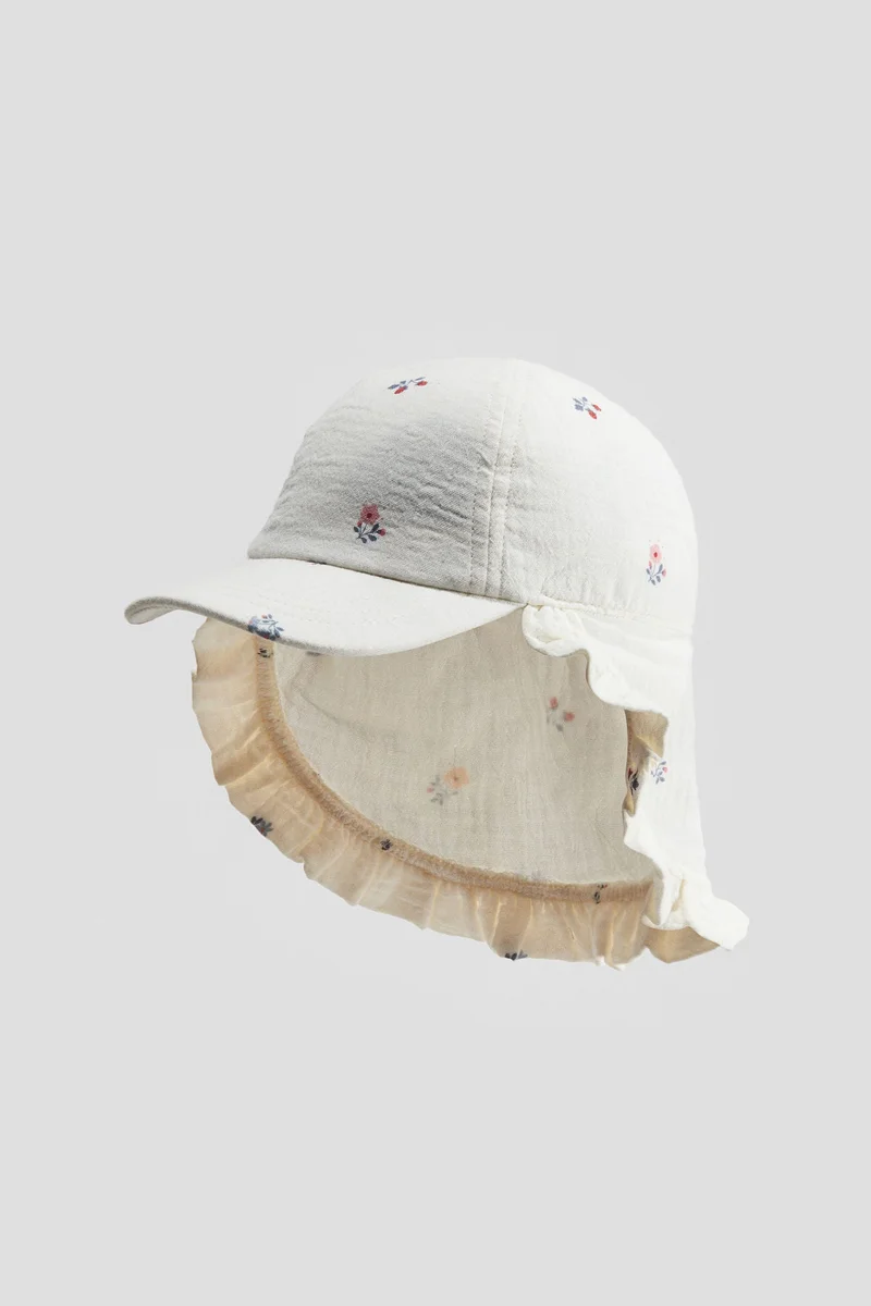 H&M Ear-detail muslin cap