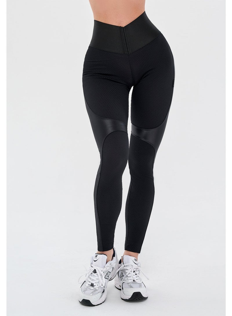 Bona Fide High Waisted Tummy Control Leggings for Women - Body Shaping Workout Leggings High Waist - Gym Legging, Yoga Pants - Image 3