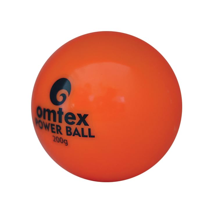 omtex Weighted Balls 200g for Power Hitting, Batting and Pitching Training Suitable for Teenager & Athlete, Build Strength and Muscle, Improve Technique and Form - Orange - Pack of 3 - Image 4