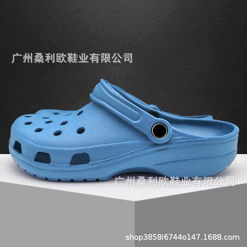 Unisex Breathable Waterproof Non-Slip EVA Clogs Closed Toe Summer Sandals - Image 1