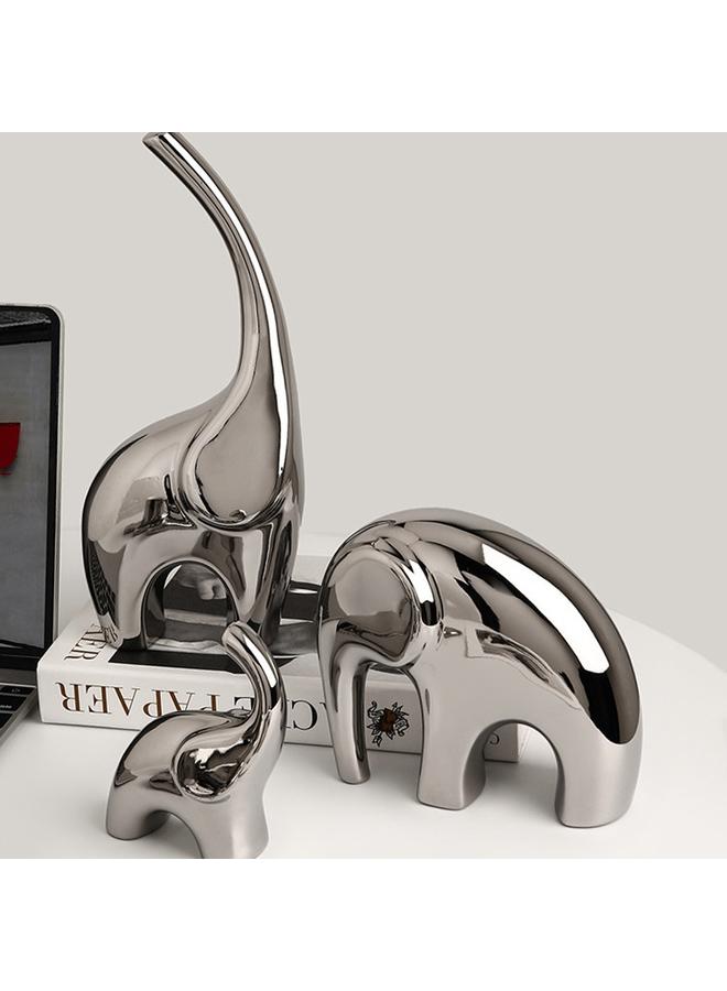 Bluejw Behanmei Modern Jingdezhen Ceramic Elephant Home Crafts Living Room Wine Cabinet TV Cabinet Housewarming Gift Ornaments - Image 5