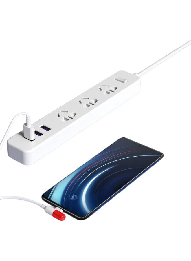 Trendsetter Compatible With Iqoo Data Cable, Fast Charging Adapter, Type-C Charging Cable, For Vivo X30/X50/S7/Nex/S12/Iqoo/Neo/3/5/Pro, Angled Fast Charging Cable - Image 3