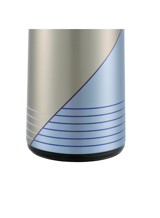 Peacock 1.3L Vacuum Flask Blue – Double Wall Insulated Thermos Jug for Tea, Coffee & Cold Beverages - Image 2