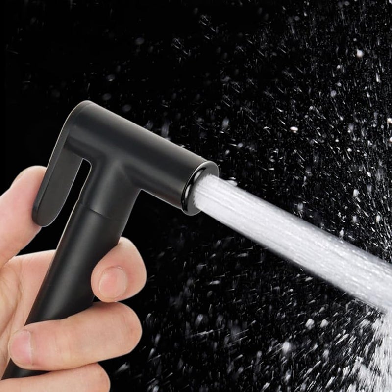 مرشة مرحاض محمولة يدوية مع خرطوم بطول 3 أمتار لغسل الحفاضات والحيوانات الأليفة والنظافة النسائية - Image 4