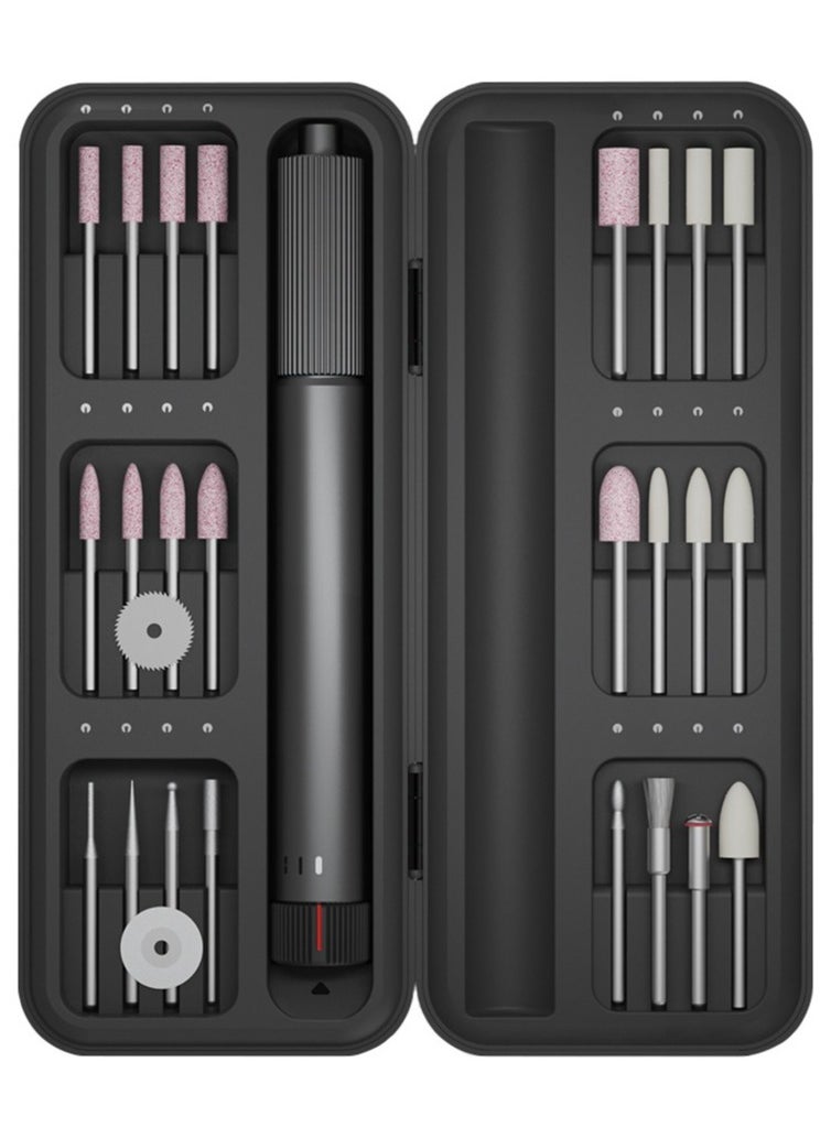 ATuMan Electric Engraving Pen EP1 – 20 Grinding Head Attachments, Adjustable Speed 10,000-19,000 RPM, High-Precision Chuck, Wireless 1300mAh Battery, Storage Box Included  - Image 1