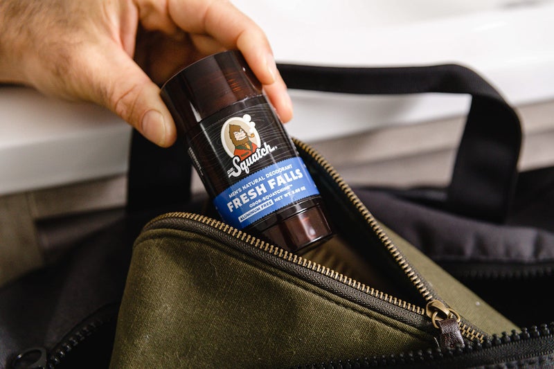 Dr. Squatch Natural Deodorant for Men - Odor-Squatching Aluminum Free - Fresh Falls (2.65 oz) - Image 2